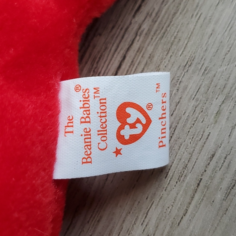 Pinchers the Lobster Ty Beanie Babies - Picture 5 of 9